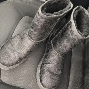 Lace uggs